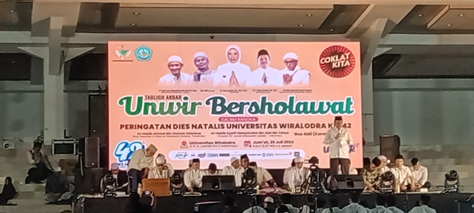 Tabligh Akbar Unwir Bersholawat Dalam rangka Dies Natalis ke 42