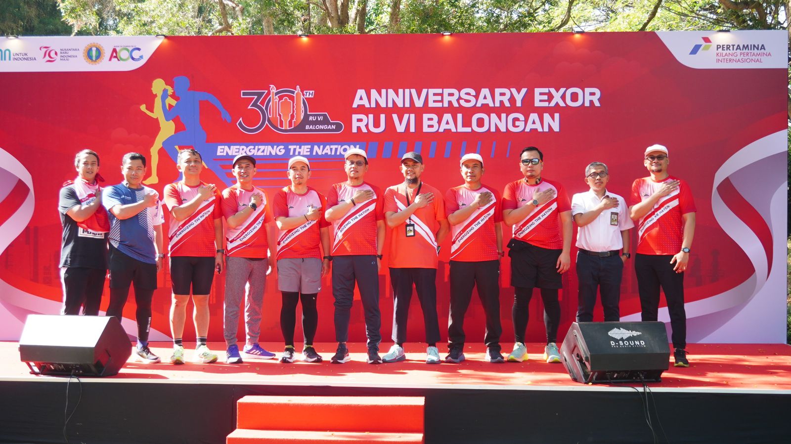 Perwira Pertamina Relay Maraton 30 KM, Jelang 30 Tahun Kilang Balongan.