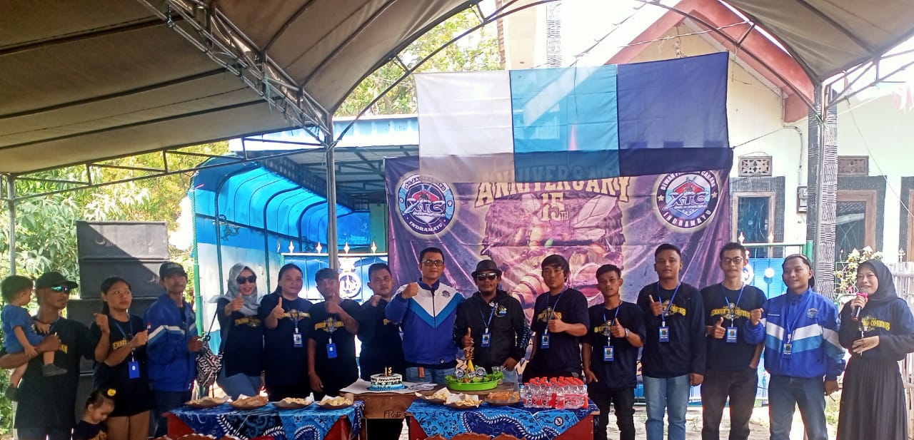 Anniversary PAC XTC 09 Jatibarang Ke-15, Berkomitmen Tumbuh Kembangkan Kegiatan Sosial