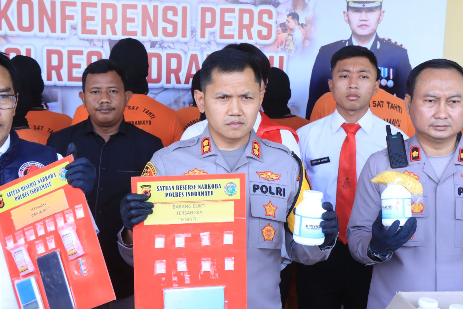 Polres Indramayu Ungkap 14 Kasus Peredaran Narkotika dan Obat Keras Selama September 2024