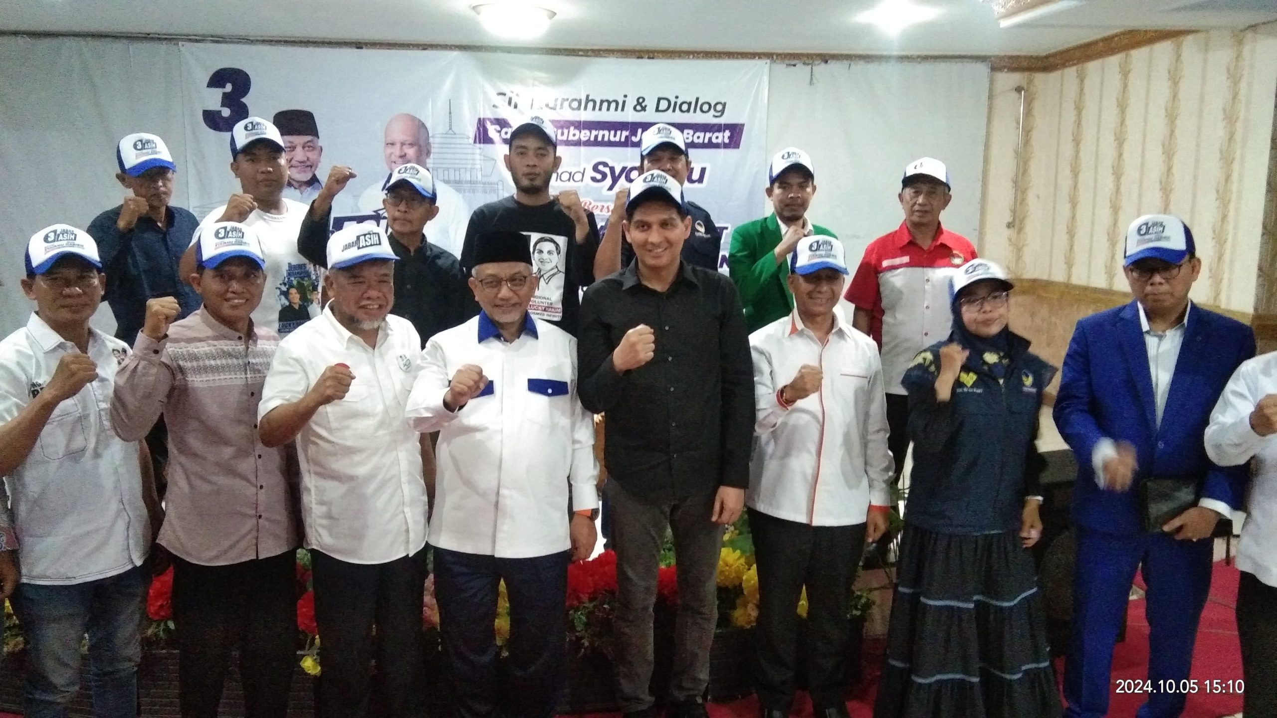 Calon Gubernur Jawa Barat Ahmad Syaikhu : Influencer-influencer Muda Siap Memberikan Support Dan Dukungan Untuk Memenangkan Pilkada 2024