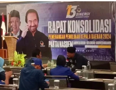 Rapat Konsolidasi,Sri Wahyuni Partai Nasdem Siap Hadapi Pemilu Tahun 2024 Dengan Strategi Matang