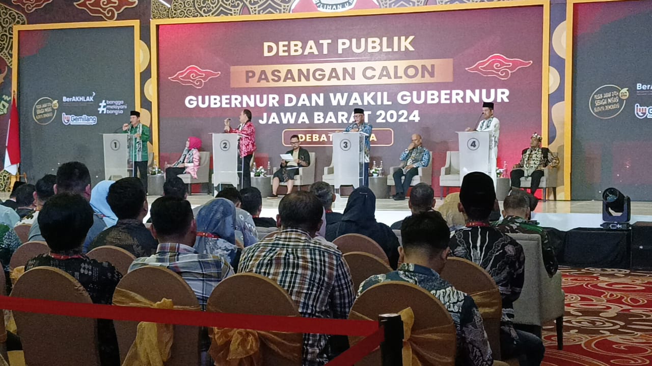 Paslon Cagub-Cawagub Jabar Tarung Ide Program, Debat Kedua Kembali Digelar KPU