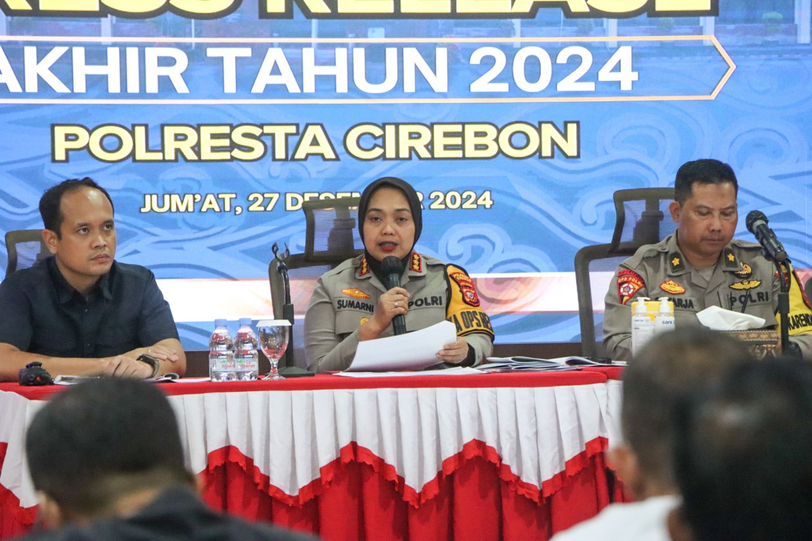 Jumlah Kasus Tindak Pidana di Wilayah Hukum Polresta Cirebon Selama 2024 Menurun Signifikan