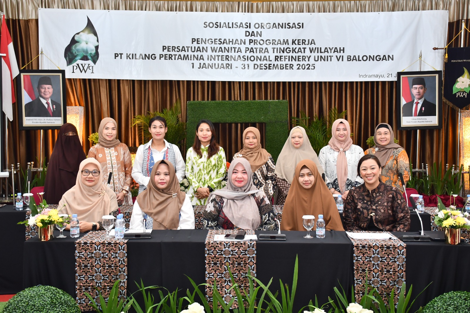 Disahkan Progja 2025, Agendakan Program Bebas Stunting dan Makan Siang Gratis PWP RU VI Balongan