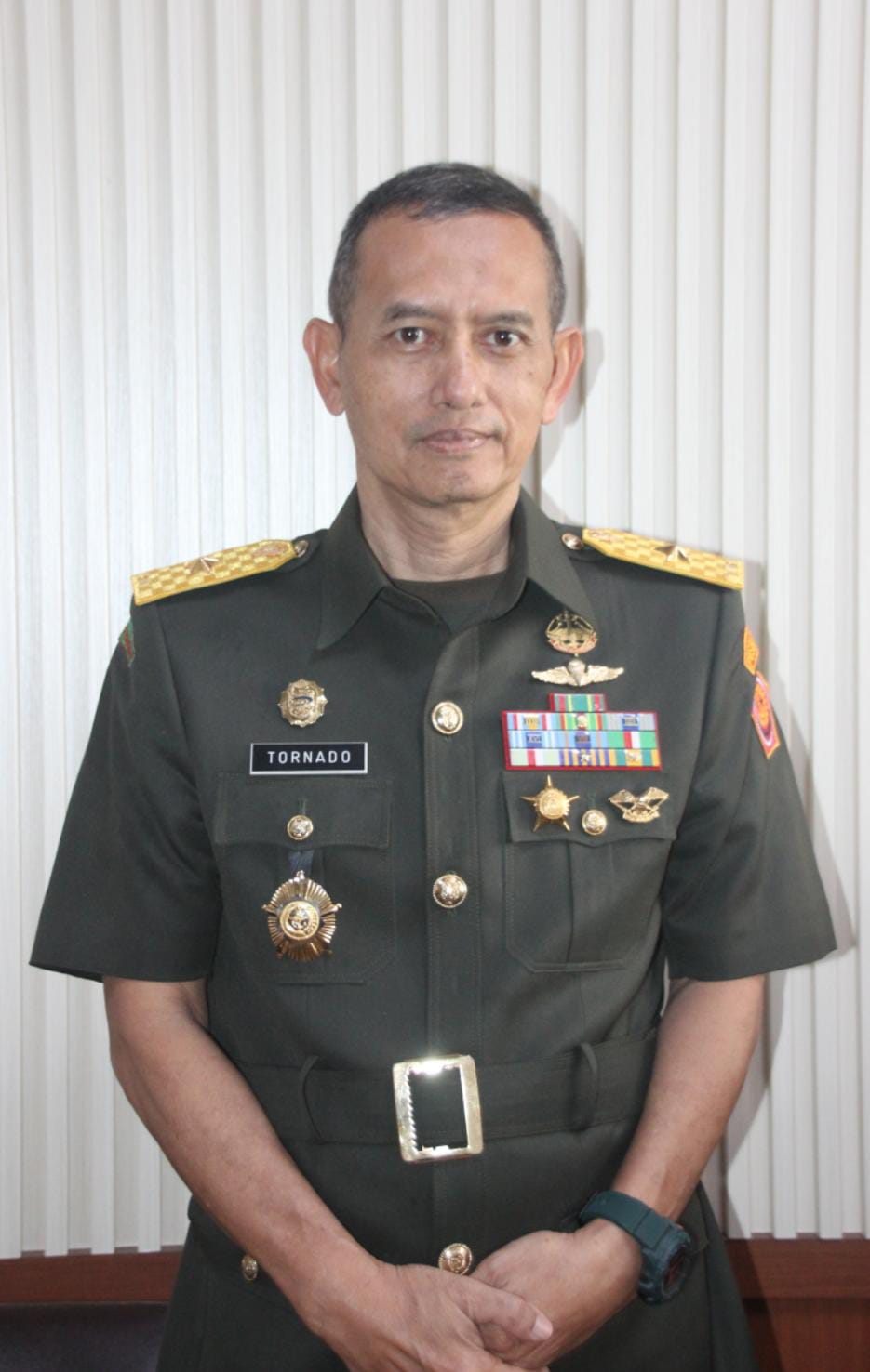 Brigjen TNI Tornado Resmi Jabat Kepala Pusat Pembinaan Mental TNI