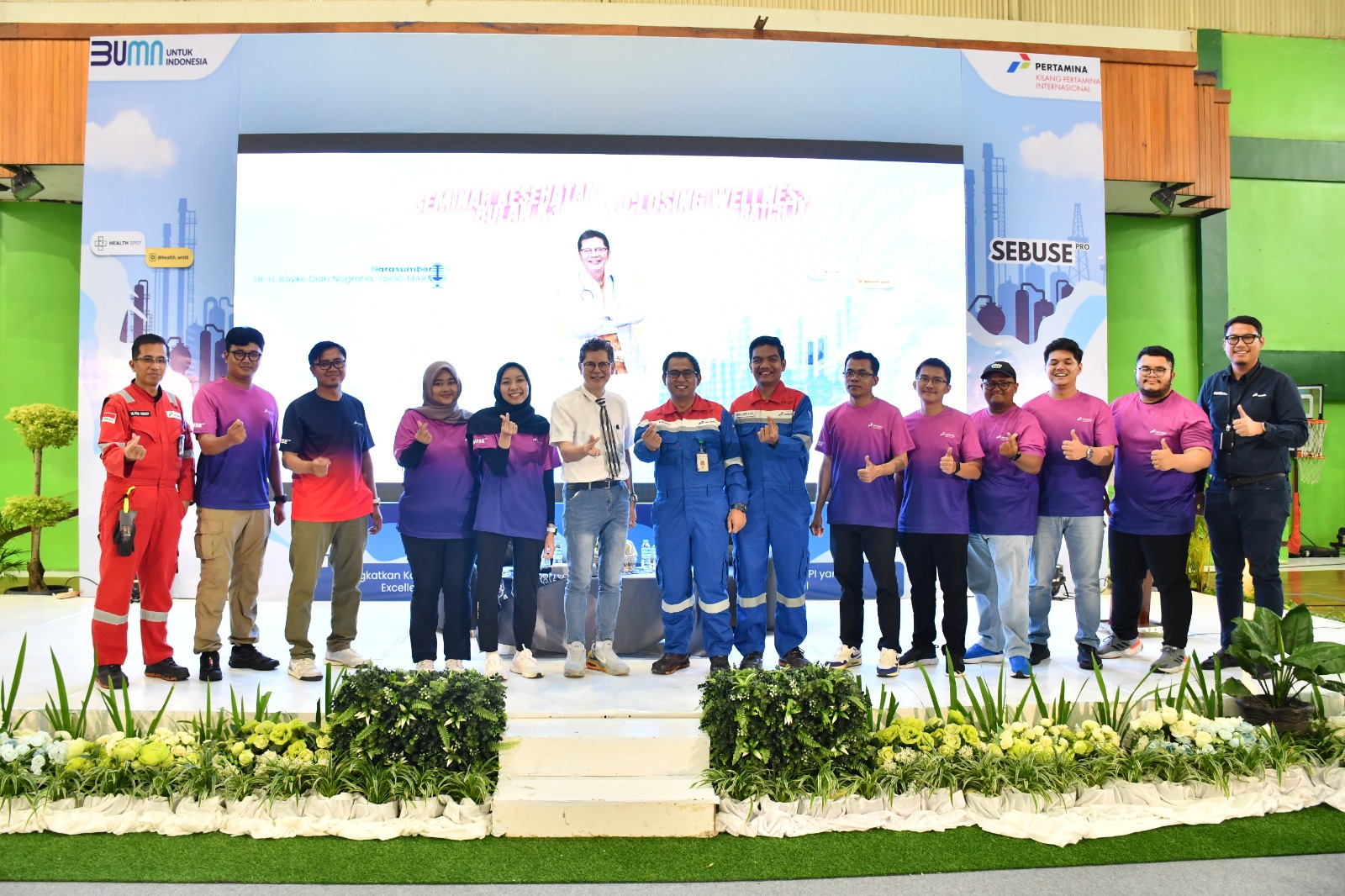 Peduli Kesehatan Reproduksi, Kilang Balongan Gelar Seminar Bersama dr Boyke