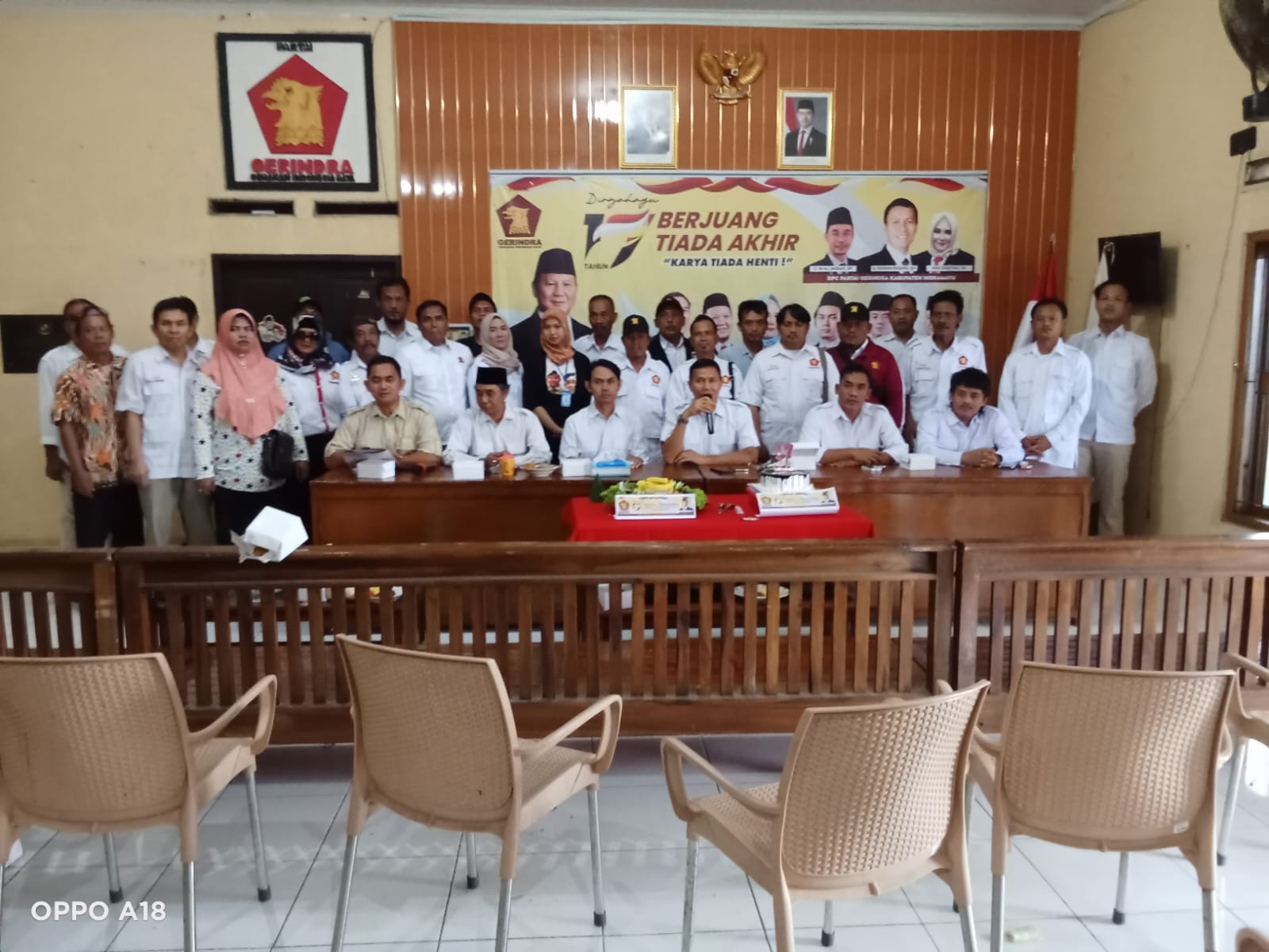 Gerindra Indramayu Rayakan HUT ke-17 dengan Tekankan Program Makanan Bergizi Gratis