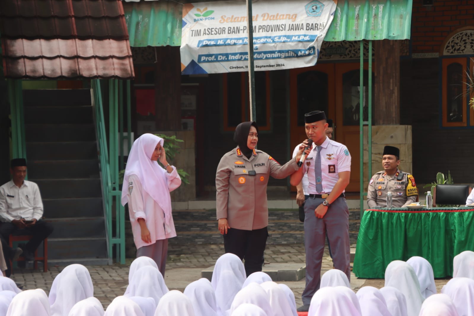 Kunjungan dan Ceramah Kamtibmas di Pondok Pesantren Al-Jauhariyyah Balerante