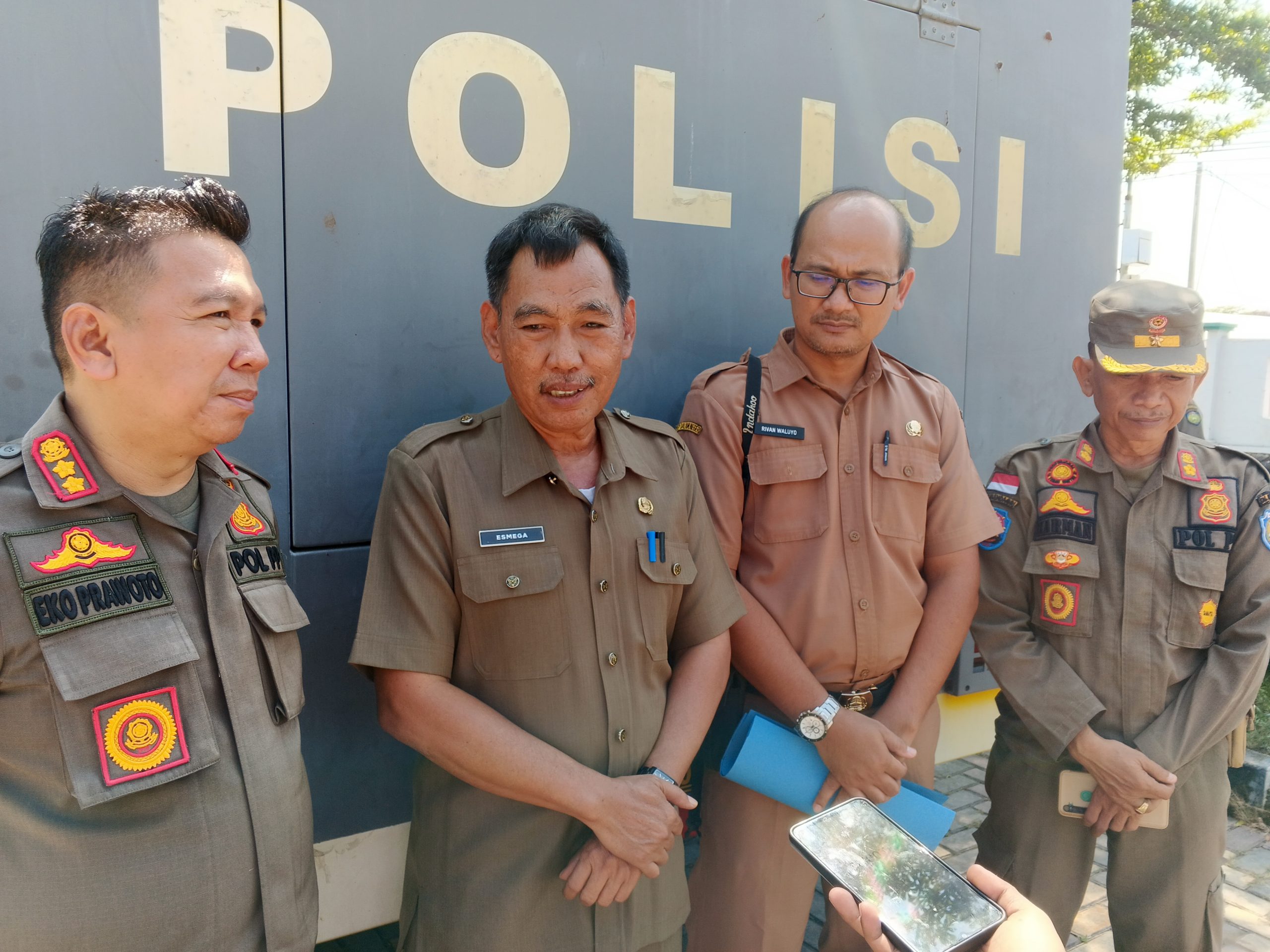 Sukseskan Acara Car Free Day, Esmega Plt. Diskoperindag Tinjau langsung Ke Lapangan